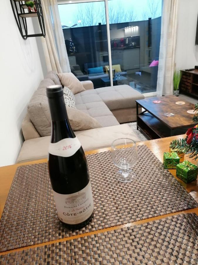 Charmant Appartement T2 Dans Villa Avec En Supplement Spa Exterieur De Mai A Septembre Laveyron Exterior photo